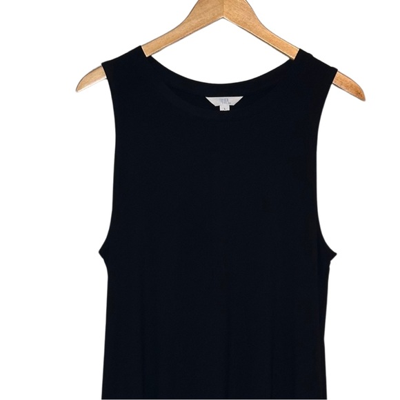 Minimalist Neutral Every Day Dress Comfy and Soft with Pockets Size L (12–14) - Picture 2 of 9